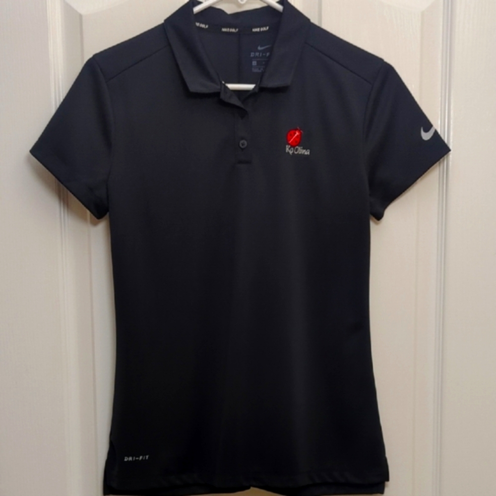 Ko Olina🐞 Golf ⛳ in Hawaii Nike Women's Black Dri-FIT Polo Shirt